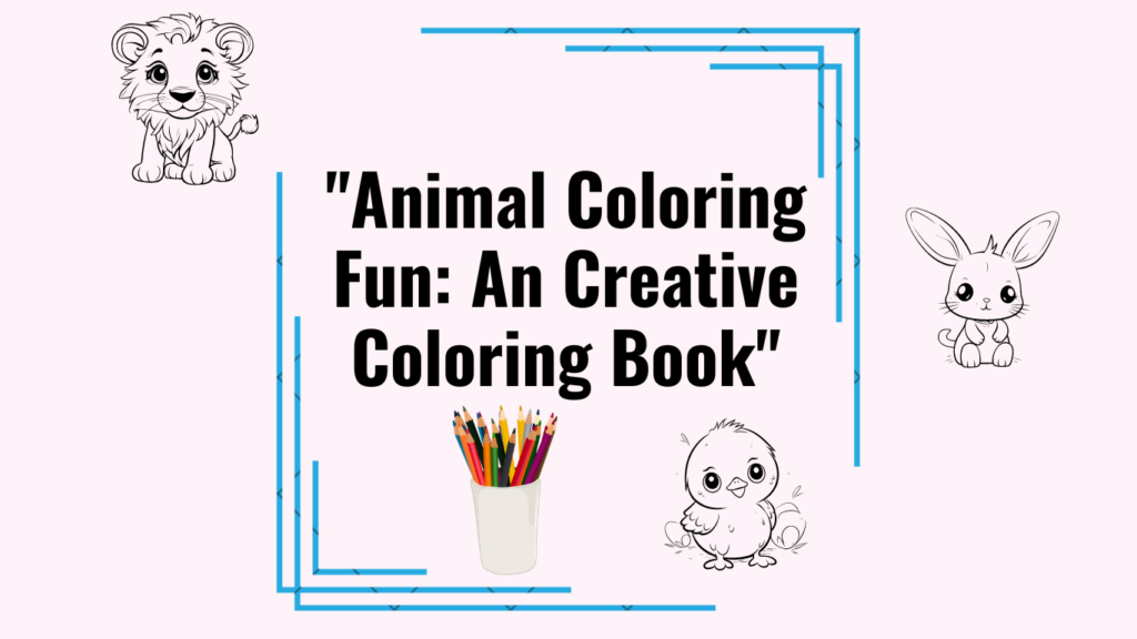 Funny Animals Coloring Book"