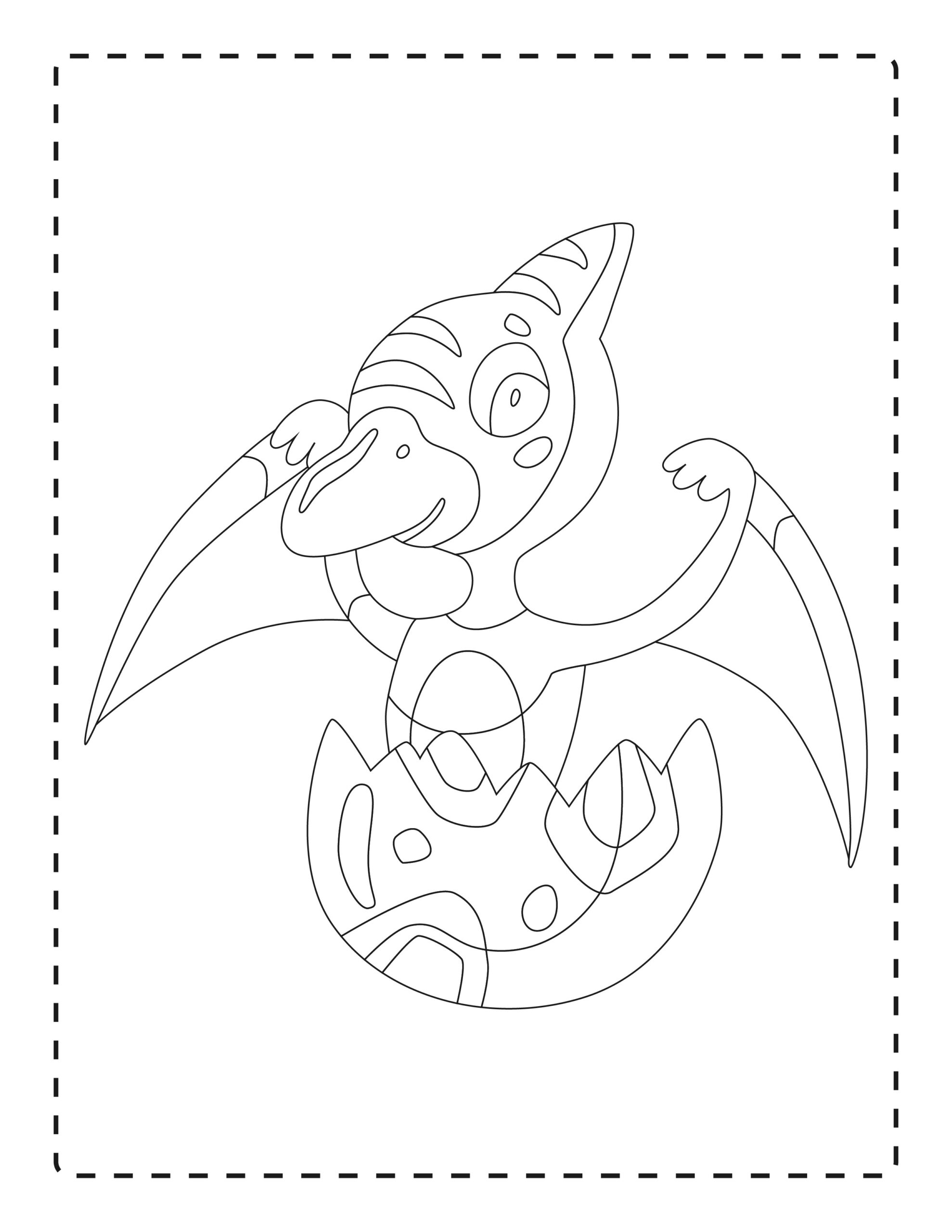 Baby Dinosaur 01coloring book