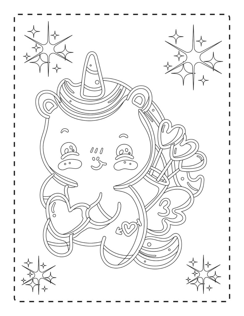 Realistic Cat Coloring Pages