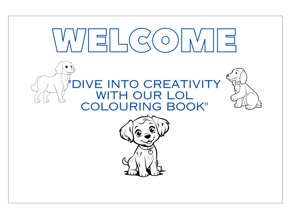 "Dive into Creativity with Our LOL Colouring Book"