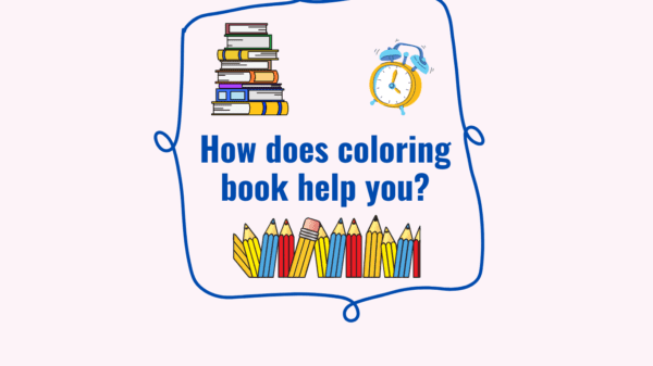 How does coloring book help you?