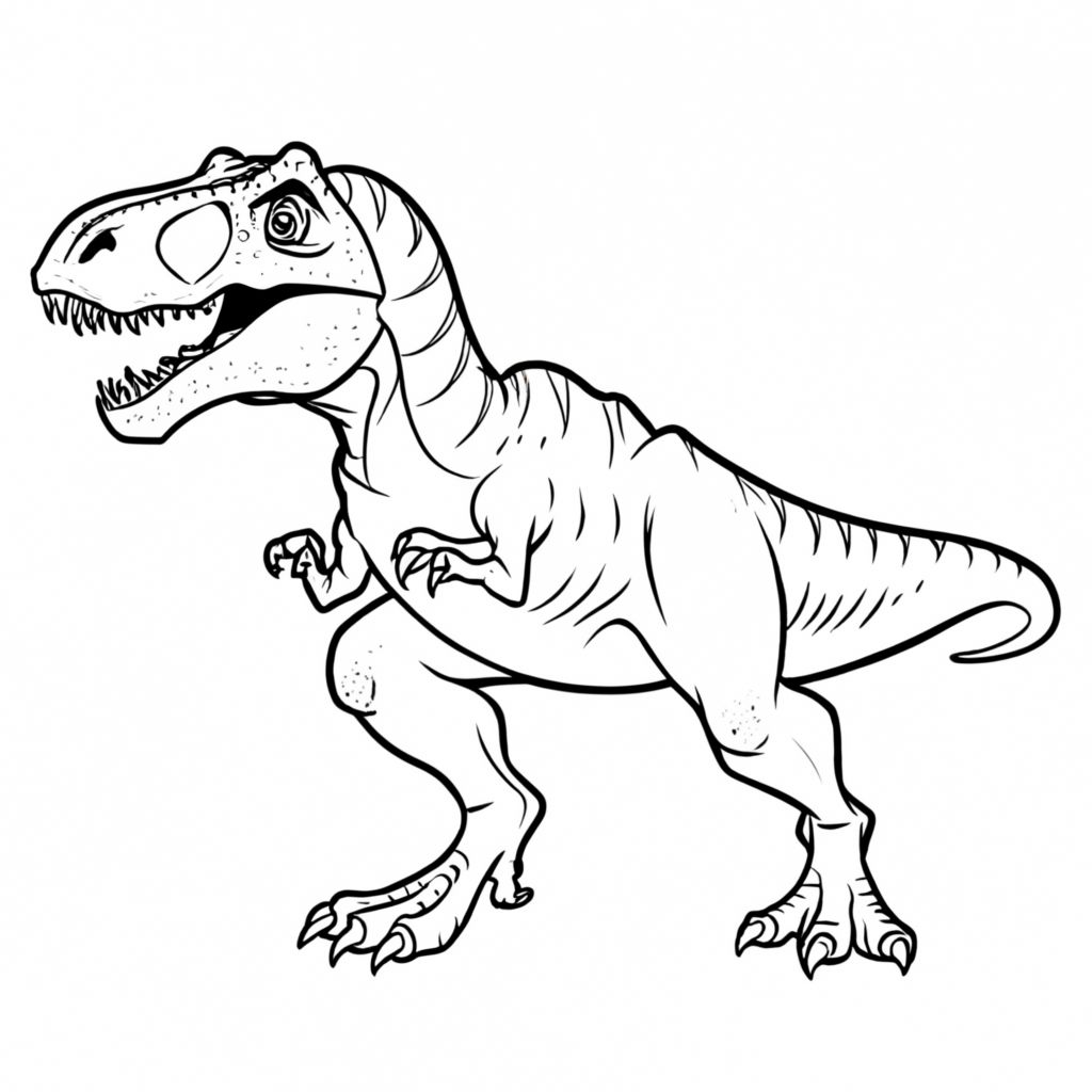 Dinosaur Coloring Pages 