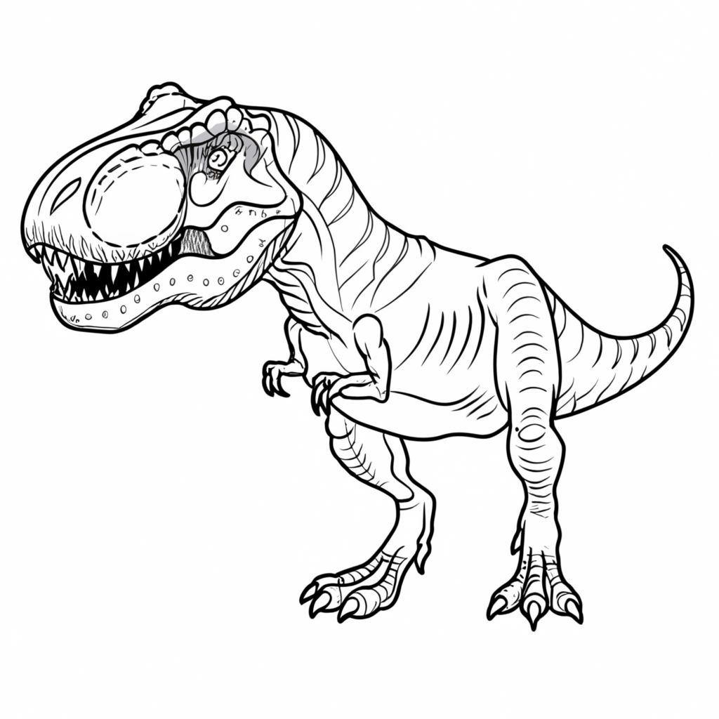 Dinosaur Coloring Pages 