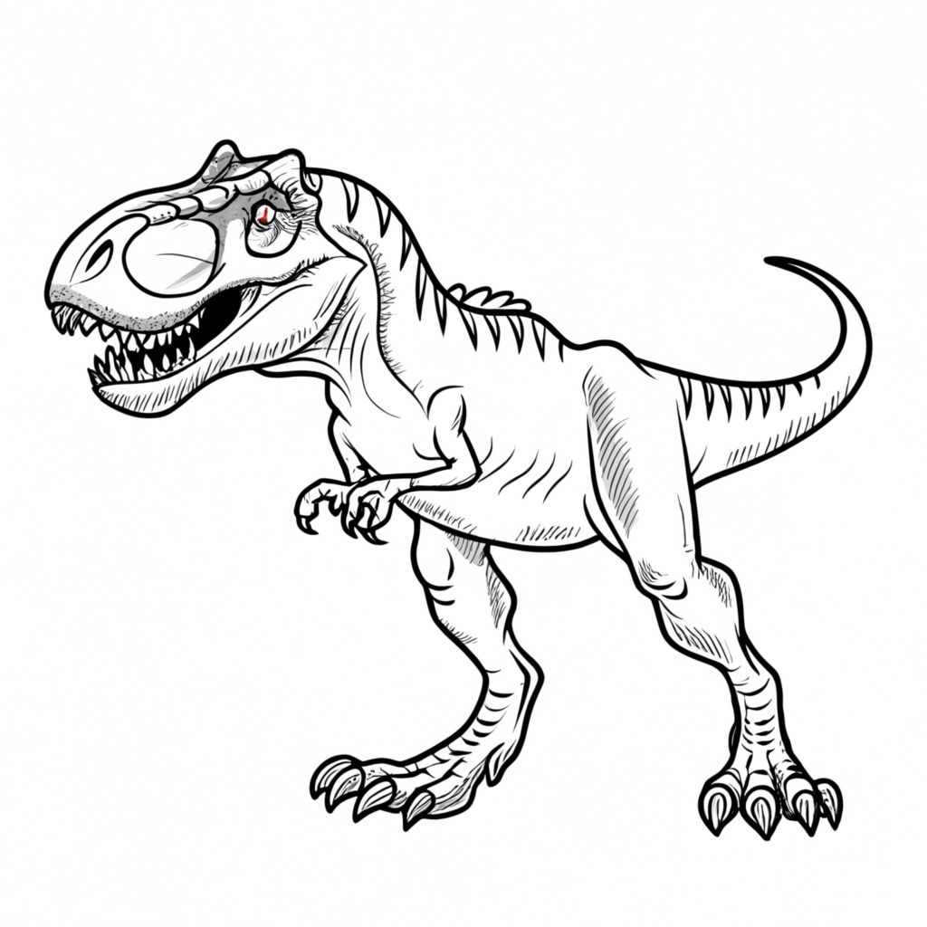 Dinosaur Coloring Pages 