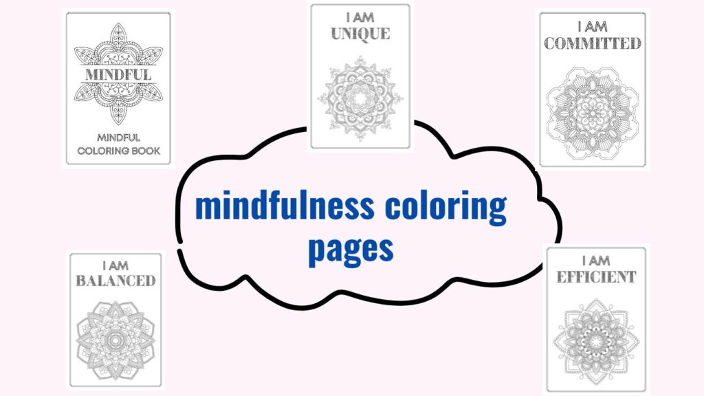 mindfulness coloring pages