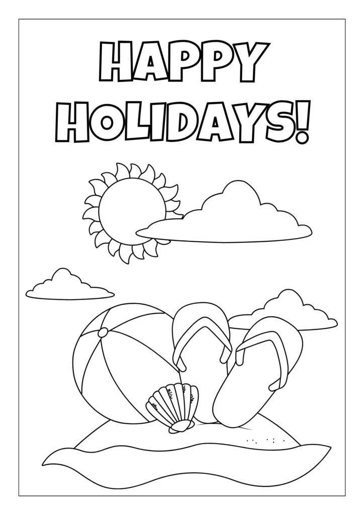 Nature with Landscapes Coloring Pages