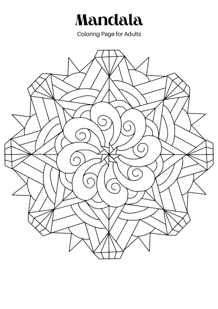 Mandala Coloring Pages