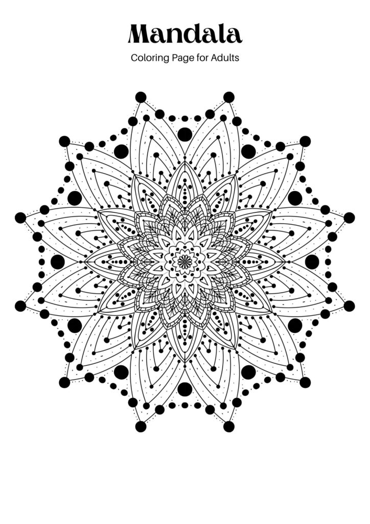 Mandala Coloring Pages